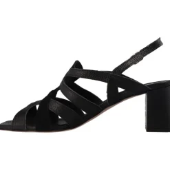 Sandales|Talons*Plumers Flora Montana noir
